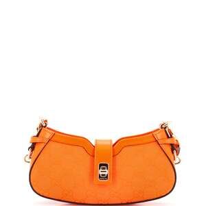 Gucci Moon Side Shoulder Bag Gg Canvas #248526G12B